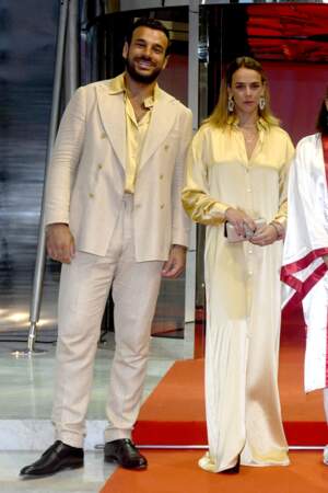 Maxime Giaccardi et Pauline Ducruet sont de nouveau apparus ensemble, cette fois-ci au gala de Fight Aids Monaco, le 24 juillet 