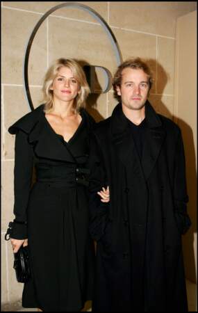 Alice Taglioni fatale en 2006 avec son compagnon Jocelyn Quivrin au défilé Dior