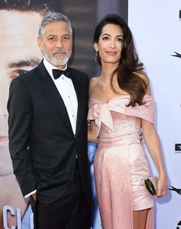 George et Amal Clooney à Los Angeles, le 7 juin 2018
