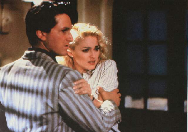 Madonna et Sean Penn, son premier mari, dans le film Shangai surprise en 1986.