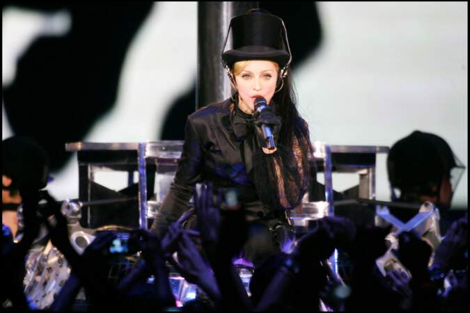 Concert de Madonna à Paris en 2005
