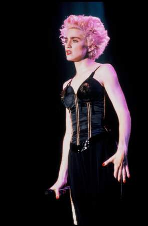 Madonna sur scène en 1992