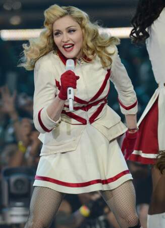 Madonna en concert à Miami en novembre 2012