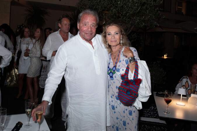 Plamen Roussev, Lorenza Noli lors de la fête d'anniversaire de Massimo Gargia, le 20 août