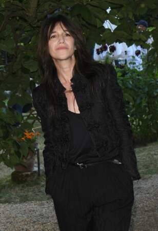 Charlotte Gainsbourg est venue sans ses enfants pour participer au Festival du Film Francophone d'Angoulême, le 27 août 