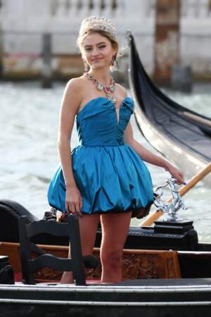 Leni Klum, la fille d'Heidi Klum, au défilé Dolce & Gabbana à Venise