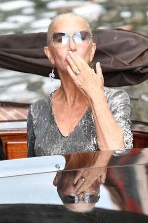 Helen Miren a capté tous les regards dans sa tenue ultra-glamour à sa sortie de l'hôtel Danieli, à Venise, le 30 août 2021.