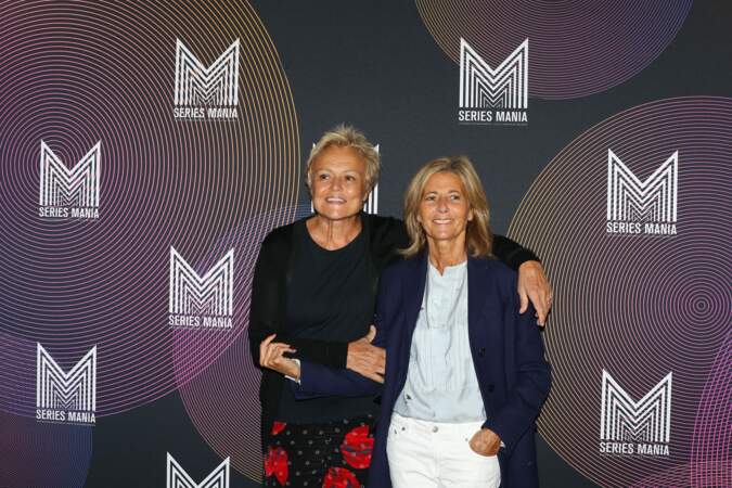 Claire Chazal et Muriel Robin invitées d'honneur au Festival Series Mania, le 30 août 2021
