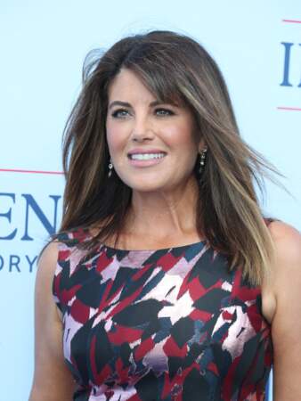 Le teint bronzé et le balayage parafait, Monica Lewinsky a fait sensation sur le tapis rouge de la première de "Impeachment", saison 3 de la série American Crime Story à propos de l'affaire Monica Lewinsky, à Los Angeles, le 1er septembre 2021.
