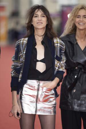 Charlotte Gainsbourg était présidente du jury lors de la 47éme édition du Festival du Cinéma Américain de Deauville.