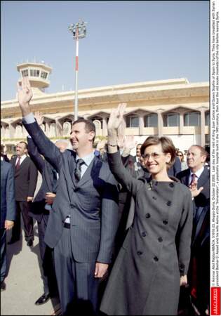 Bashar Al Assad et son épouse Asma en Syrie