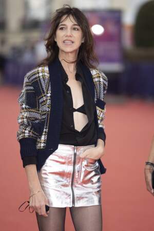 Charlotte Gainsbourg a officié en tant que présidente du jury lors de la 47éme édition du Festival de Deauville.