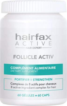 Compléments alimentaires Follicle Activ (cure d'1 mois), Hairfax, 30€, hairfax.fr