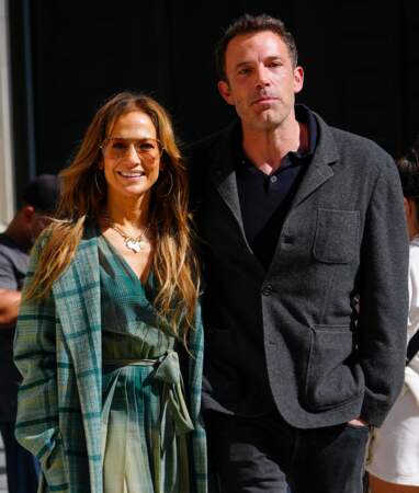 Jennifer Lopez et Ben Affleck rayonnants à New York le 27 septembre 2021