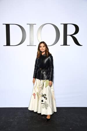 Jenna Coleman au défilé Dior printemps/été 2022