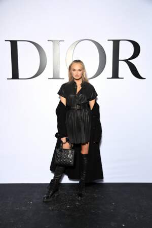Romee Strijd au défilé Dior printemps/été 2022