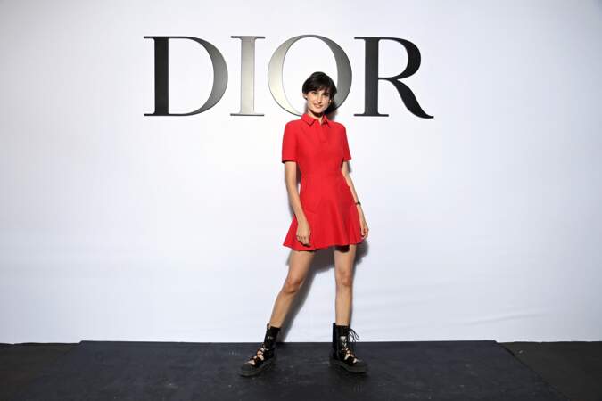 Nine d'Urso au défilé Dior printemps/été 2022