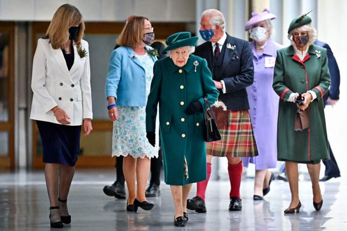 Lors de l’ouverture du Parlement écossais, Elizabeth II a pris la parole devant le député écossais.