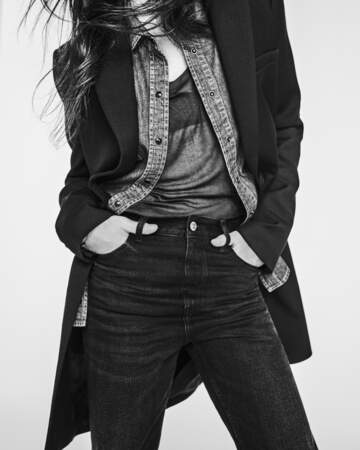 Charlotte Gainsbourg signe avec Zara une collection de bons basiques.