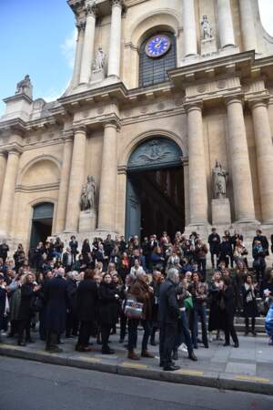 Les grands noms du cinéma et du théâtre s'étaient donné rendez-vous ce lundi 4 octobre en l’église Saint-Roch dans le Ier arrondissement parisien, pour rendre hommage à François Florent.