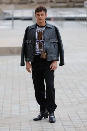 Tom Daley au défilé Louis Vuitton printemps-été 2022