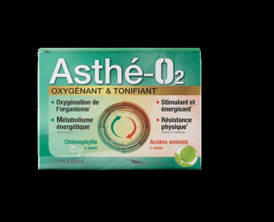 Asthé-O2 Oxygénant Et Tonifiant (2x5 Ampoules); 3 Chênes Laboratoires; 15,90€ en pharmacies et parapharmacies
