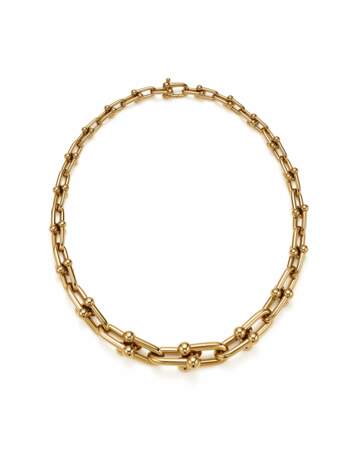 Le collier Tiffany porté par Leïla Bekhti lors du défilé SS 2022 Louis Vuitton
