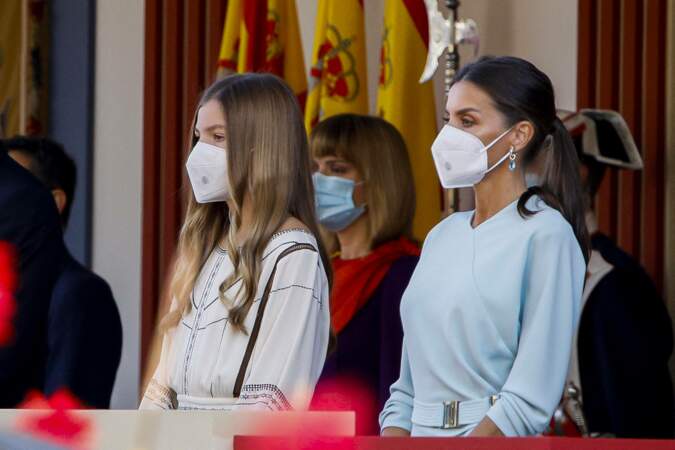L'infante Sofia d'Espagne participe pour la première fois à un événement officiel sans sa sœur,  Leonor d'Espagne