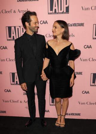 Natalie Portman et Benjamin Milliepied assistent au gala annuel "L.A Dance Project" à Los Angeles, le 16 octobre 