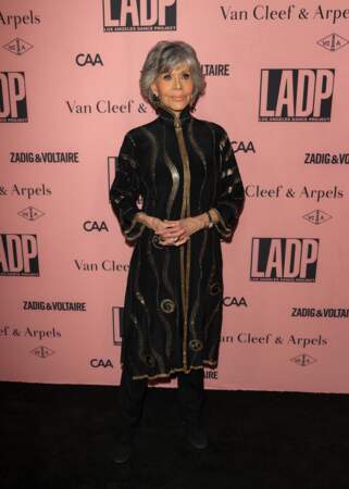 Jane Fonda splendide au gala annuel "L.A Dance Project" à Los Angeles, le 16 octobre 
