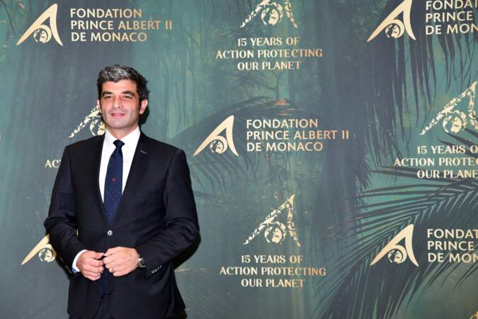 Olivier Wenden, le vice-président de la Fondation, durant la cérémonie de Remise des Prix de la Fondation Prince Albert II. 