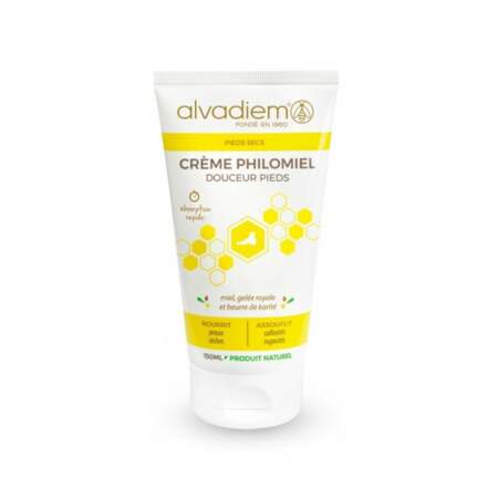 Crème Philomiel Douceur pieds, Alvadiem, 12,60 €