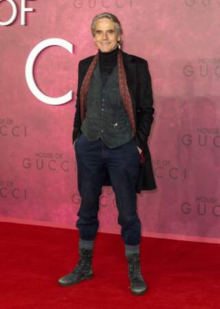 Jeremy Irons à la première du film "House Of Gucci" à Los Angeles, le 9 novembre 2021.