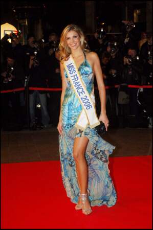 Alexandra Rosenfeld, Miss France 2006 foule le tapis rouge des NRJ Music Awards 2006