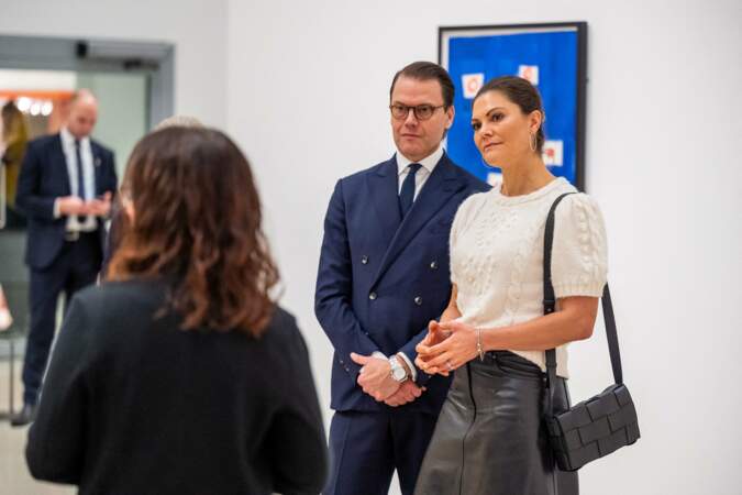 Le couple princier a fait sensation au musée d'art moderne de Malmö vendredi 26 novembre.