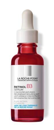 RÉTINOL B3 - LE CONCENTRÉ ANTI-RIDES RÉGÉNÉRANT & RESURFAÇANT, La Roche Posay, 35€, en pharmacies et parapharmacies