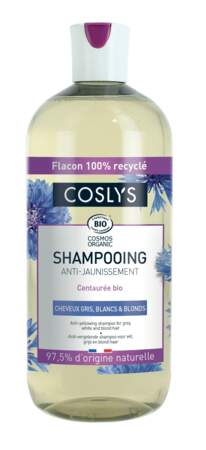 Shampooing anti-jaunissement, Coslys, 11,80€ les 500ml