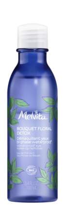 Eau micellaire bio Bouquet Floral Detox pour peaux sensibles, Melvita, 13,90€ les 200ml