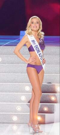 Virginie Dechenaud a participéau concours de Miss Monde 2010
