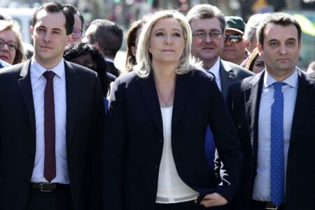 Marine Le Pen en mai 2016