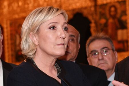 Marine Le Pen en 2017
