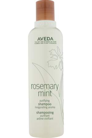 Shampoing purifiant Rosemary Mint, Aveda, 18,50€ les 250ml sur aveda.fr 