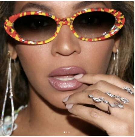 Beyoncé, férue de la marque de joaillerie new yorkaise Marli. 