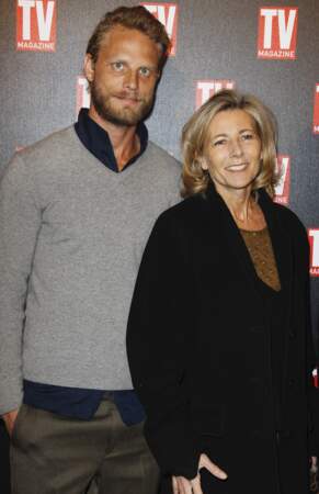 Arnaud Lemaire et Claire Chazal, en février 2012. 