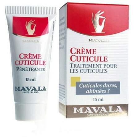 Crème Cuticule, Mavala, 9,95 € en pharmacies et parapharmacies 