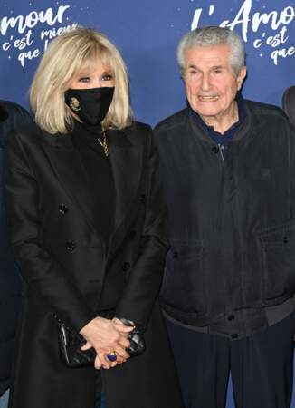 Brigitte Macron et Claude Lelouch