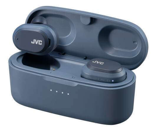 Ecouteurs sans fil Bluetooth à réduction de bruit JVC HA-A50T True Wireless Bleu, JVC, 109,90€ chez Fnac /Darty et Son-Vidéo