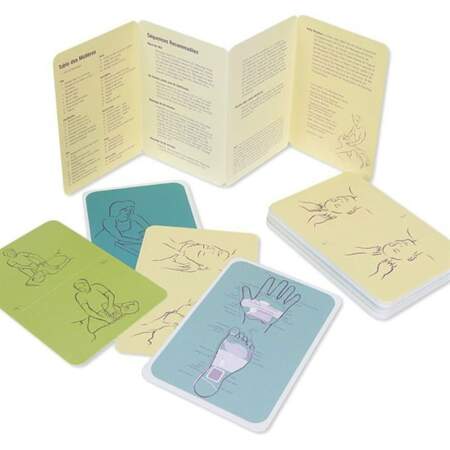 50 cartes illustrées pour donner et recevoir le massage parfait, par Katy Dreyfus chez Nature et Découvertes, 18€