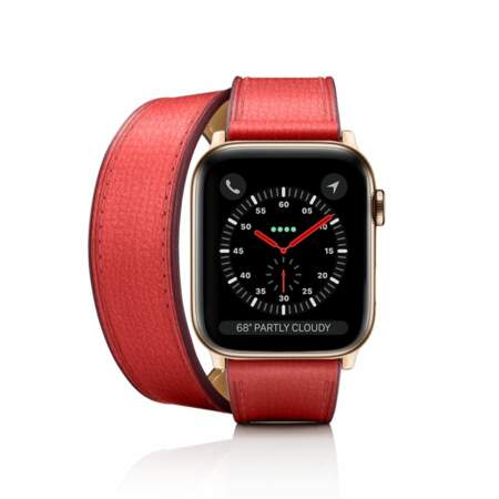 Bracelet Apple Watch 2 en 1 en cuir italien, CASETiFY, 95€
