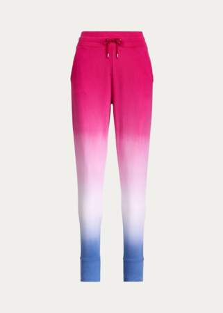 Pantalon de jogging coton éponge dip-dye, Lauren, 119€